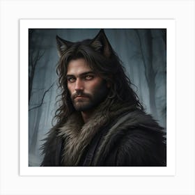 The Wolfman Art Print