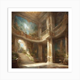 Fairytale Palace 1 Art Print