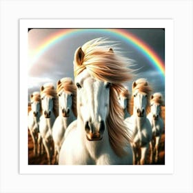 Rainbow Horses 2 Poster