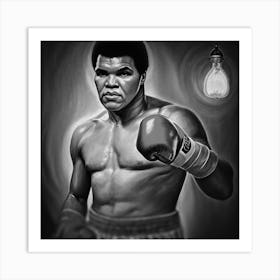 Muhammed Ali Art Print