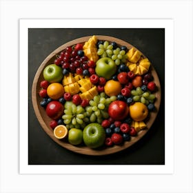 Fruit Platter 2 Art Print