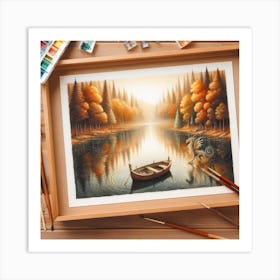 Autumn In The Forest Art Print