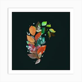 Autumn Leaves Art Print