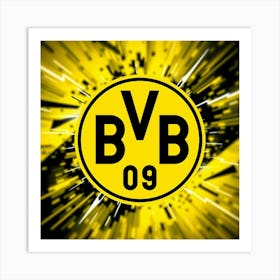 Borussia Dortmund Logo Wall Art 3 Art Print