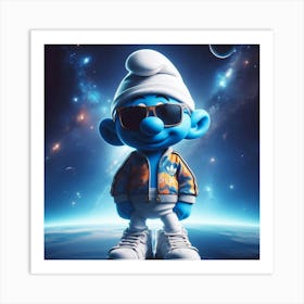 Smurfs 1 Art Print