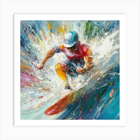 Surfer Art 2 Art Print