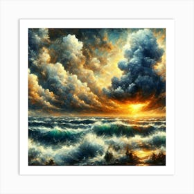 Tempestuous Beauty 19 1 Art Print