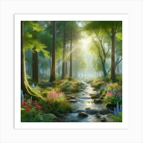 Fairytale Forest 5 Art Print