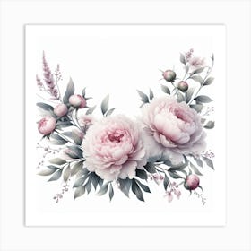 Peonies Art Print