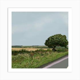 Road to Yorkshire Art Print