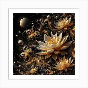 Lotus Flower 147 Art Print