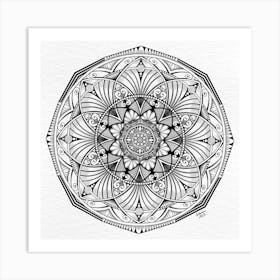 Mandala Art Print