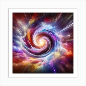 Beginning of the universe Art Print