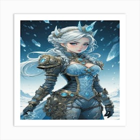 Ice Princess Art Print