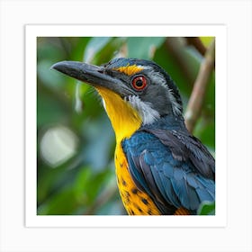 Kingfisher Bird 3 Art Print