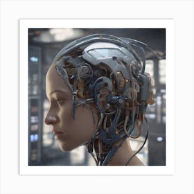 Cyborg 1 Art Print