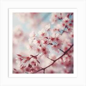 Cherry Blossoms Art Print