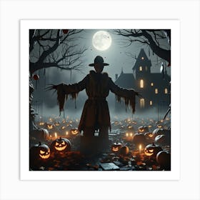 Haunted House Art Print