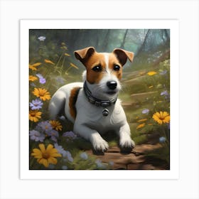 Jack Russell Terrier Art Print