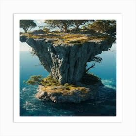 Tree Island Art Print