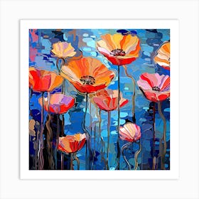 Poppies 35 Art Print