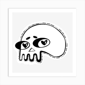 Skull Art Print