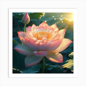 Lotus Flower 12 Art Print