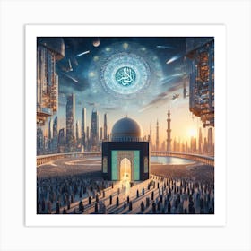 Islamic City 7 Art Print