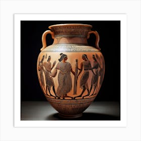 Aegean Vase Art Print