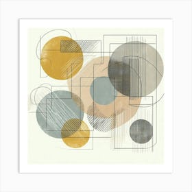 Minimalist vector wall art 9 Art Print