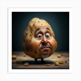 Potato Head Art Print