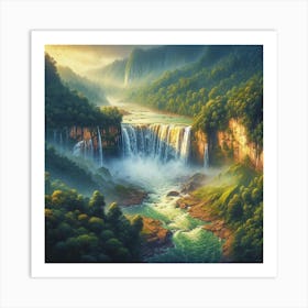 Waterfall Art Print