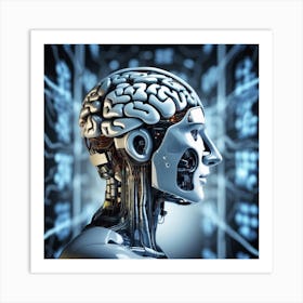 Future Of Artificial Intelligence 2 Art Print