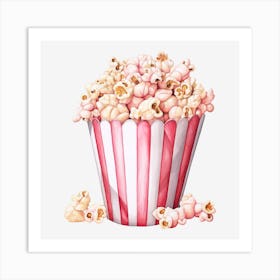 Popcorn In A Cup 2 Art Print