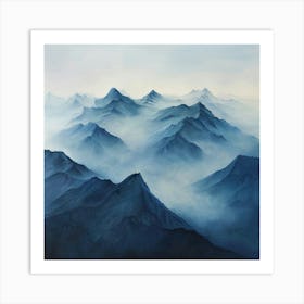 Poster Canvas Mountain 26 Art Print