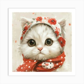 Kitty Cat 15 Art Print