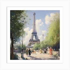 Eiffel Tower, Paris Art Print