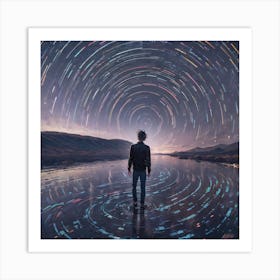 Star Trails Art Print