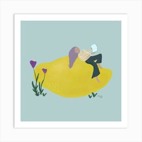 Summer Reading Art Print