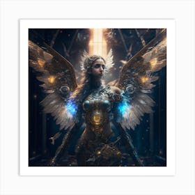 Angel Of Light 5 Art Print