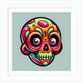 Sugar Skull 10 Art Print