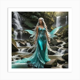 Fairy In The Forest 5 Art Print