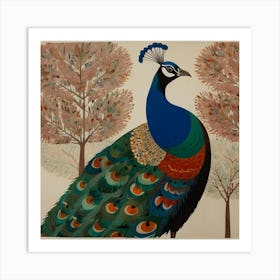 Peacock 14 Art Print