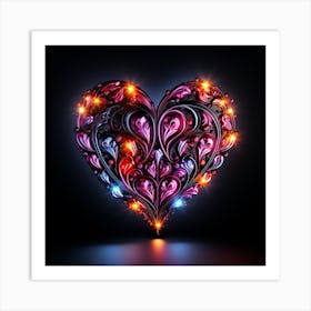 Love Neon (25) Art Print