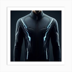 Futuristic Suit Art Print