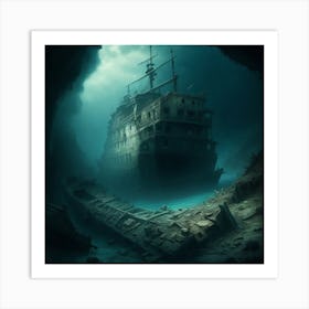 Shipwreck Art Print