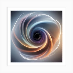 Abstract Spiral Art Print