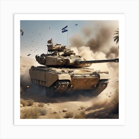 World Of Tanks 3 Art Print