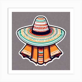 Mexican Hat 5 Art Print