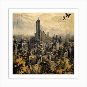 New York City Skyline 8 Art Print